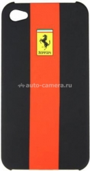 Чехол на заднюю крышку iPhone 5 / 5S Ferrari Rubber, цвет Red (FERU5GRE)