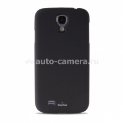 Чехол на заднюю крышку Samsung Galaxy S4 (i9500) PURO Soft Cover, цвет matte black (SGS4SOFTBLK)