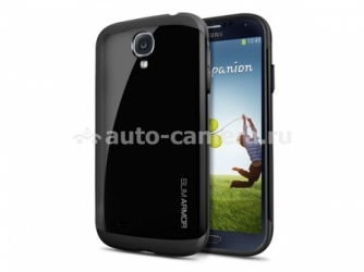 Чехол на заднюю крышку Samsung Galaxy S4 SGP Case Slim Armor Metal Series, цвет black (SGP10203)