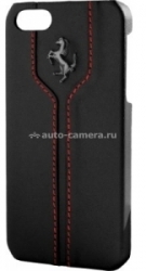 Чехол-накладка для iPhone 5 / 5S Ferrari Montecarlo Hard, цвет Black (FEMTHCP5BL)