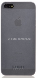 Чехол-накладка для iPhone 5 / 5S Fliku Ultra Slim Case, цвет черный (FLK900301)