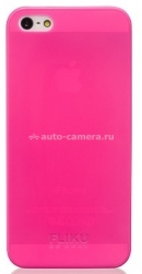 Чехол-накладка для iPhone 5 / 5S Fliku Ultra Slim Case, цвет розовый (FLK900303)