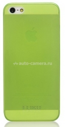 Чехол-накладка для iPhone 5 / 5S Fliku Ultra Slim Case, цвет зеленый (FLK900304)