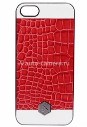 Чехол-накладка для iPhone 5 / 5S SLG D2, цвет red (D2I5C-006)