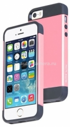 Чехол-накладка для iPhone 5 / 5S Uniq Protege Candy, цвет pink (IP5SHYB-PROCDYPNK)