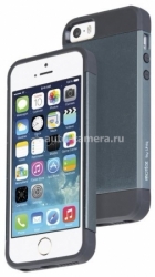 Чехол-накладка для iPhone 5 / 5S Uniq Protege, цвет Navy-Envy (IP5SHYB-PRONBU)