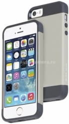 Чехол-накладка для iPhone 5 / 5S Uniq Protege, цвет Purity (IP5SHYB-PROWHT)
