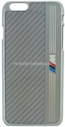 Чехол-накладка для iPhone 6 BMW M-Collection Hard Aluminium, цвет Silver (BMHCP6MES)