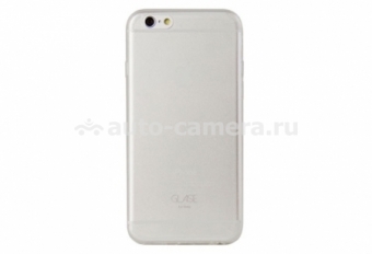 Чехол-накладка для iPhone 6 Uniq Glase, цвет Transparent (IP6HYB-GLSNUD)