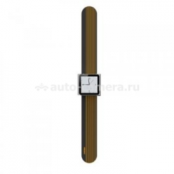 Чехол силиконовый на запястье для iPod nano 6G Ozaki iCoat Watch+ Slap Watchband, цвет черный (IC878 BK)