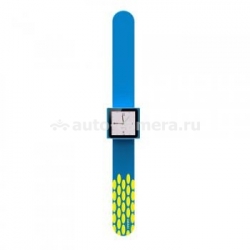 Чехол силиконовый на запястье для iPod nano 6G Ozaki iCoat Watch+ Slap Watchband, цвет синий (IC878 BL)