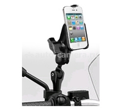 Держатель для iPhone 4/4S RAM Mount Twist-N-Tilt™ Motorcycle Mirror с креплением на руль велосипеда (RAM-B-181-AP9U)