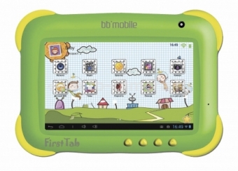 Детский планшет bb-mobile FirstTab, цвет зеленый
