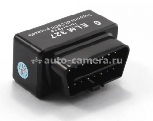 Диагностический сканер кодов OBD 2, Bluetooth ELM327 (Черный)