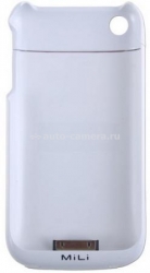 Дополнительная батарея для iPhone 3G и 3GS MiLi Power Spring 1200 mAh, цвет белый (HI-C21)