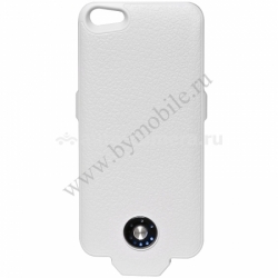 Дополнительная батарея для iPhone 5 / 5S Ainy 2500 mAh, цвет white (CC-A013W)