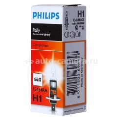 Галогенная лампа Philips Н1 12v 100w Rally 12454RAC1 1 шт.