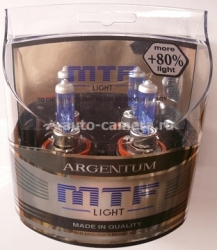Галогеновые лампы HB4 55w Argentum+80% MTF Light