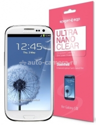 Глянцевая защитная пленка на экран Samsung Galaxy S3 SGP Steinheil Ultra Nano Clear (SGP09268)