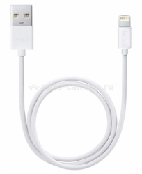 Кабель для iPhone 5 / 5S / 5C, iPad 4 и iPad mini MiLi Lightning to USB Cable, цвет white (HI-L80)