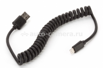 Кабель для iPhone 5 / 5S / 5C, iPad Mini и iPad 4 Griffin USB to Lightning Connector Cable, витой 120 см (GC36632)