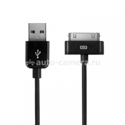 Кабель для iPod, iPhone и iPad USB Cable to 30 pin, цвет черный