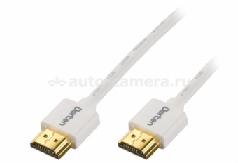 Кабель Dorten HDMI to HDMI cable 2 м, цвет белый (DN100100)