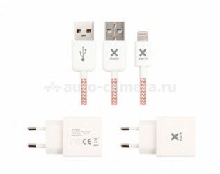 Кабель Lightning USB для iPhone и iPad с сетевым адаптером Xtorm Lightning USB Cable+ AC Adapter (CX004)