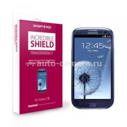 Комплект глянцевых защитных пленок на экран и заднюю крышку Samsung Galaxy S3 SGP Incredible Shield Transparency (SGP09269)