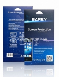 Комплект из 2 матовых защитных пленок Barey для экрана и задней крышки iPhone 4 / 4S (B/SP-4/4S-Mt-Pl2)