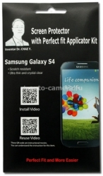 Комплект из установочной рамки и 3 глянцевых защитных пленок для экрана Samsung Galaxy S4 Triboscreen (S4KS3)