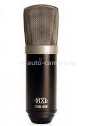 Конденсаторный широкомембранный USB микрофон для PC и Maс MXL, цвет black (USB.008)