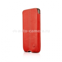Кожаный чехол для HTC Sensation BeyzaCases Zero, цвет flo red (BZ20768)