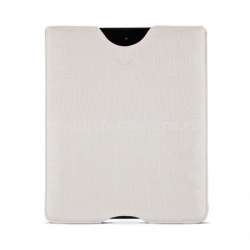 Кожаный чехол для iPad 2 Mapi Sestos Durable Slim Case, цвет croco white (M-150763)