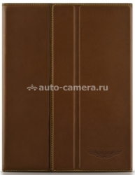 Кожаный чехол для iPad 3 и iPad 4 BeyzaCases Aston Martin Folio FL, цвет tan (AM22700)