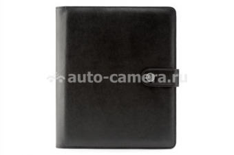 Кожаный чехол для iPad 3 и iPad 4 Booq Booqpad, цвет черно-серый (BPD-BLG)