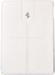 Кожаный чехол для iPad Air Ferrari Montecarlo, цвет белый (FEMTFCD5WH)