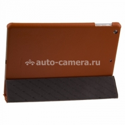 Кожаный чехол для iPad Air Melkco Leather Case Slimme Cover Ver.1, цвет Orange LC