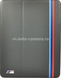 Кожаный чехол для iPad Mini / iPad Mini 2 (retina) BMW M-Collection, цвет Dark Grey (BMFCPM2MG)
