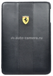 Кожаный чехол для iPad Mini / iPad Mini 2 (retina) Ferrari Challenge, цвет Black (FECHPSFCMP2BL)
