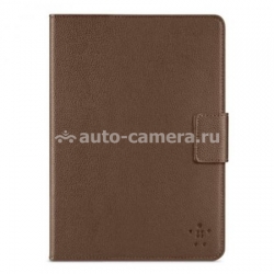 Кожаный чехол для iPad Mini Belkin Leather Tab Cover with Stand, цвет коричневый (F7N018vfC01)