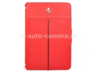 Кожаный чехол для iPad mini Ferrari California Leather Case, цвет red (FECFFCMPRE)