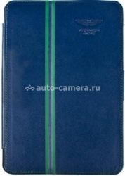 Кожаный чехол для iPad mini и iPad mini Retina Aston Martin Racing back, цвет navy blue (BKIPAM1001C)