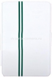 Кожаный чехол для iPad mini и iPad mini Retina Aston Martin Racing back, цвет white (BKIPAM1001B)