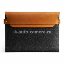 Кожаный чехол для iPad mini Mujjo Envelope Sleeve, цвет brown (MJ-0218)
