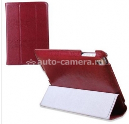 Кожаный чехол для iPad mini SAYOO Leather Beaty, цвет dark red