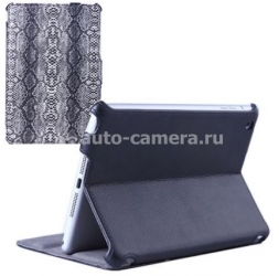 Кожаный чехол для iPad mini SAYOO Snake, цвет black