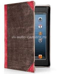 Кожаный чехол для iPad mini Twelve South BookBook Leather Sleeve, цвет красный