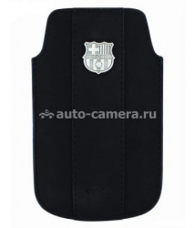 Кожаный чехол для iPhone 4 и 4S FCBarcelona Pocket Slim (BRFM037)