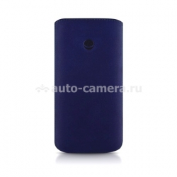 Кожаный чехол для iPhone 5 / 5S Beyzacases Retro Strap Plus, цвет blue (BZ23301)